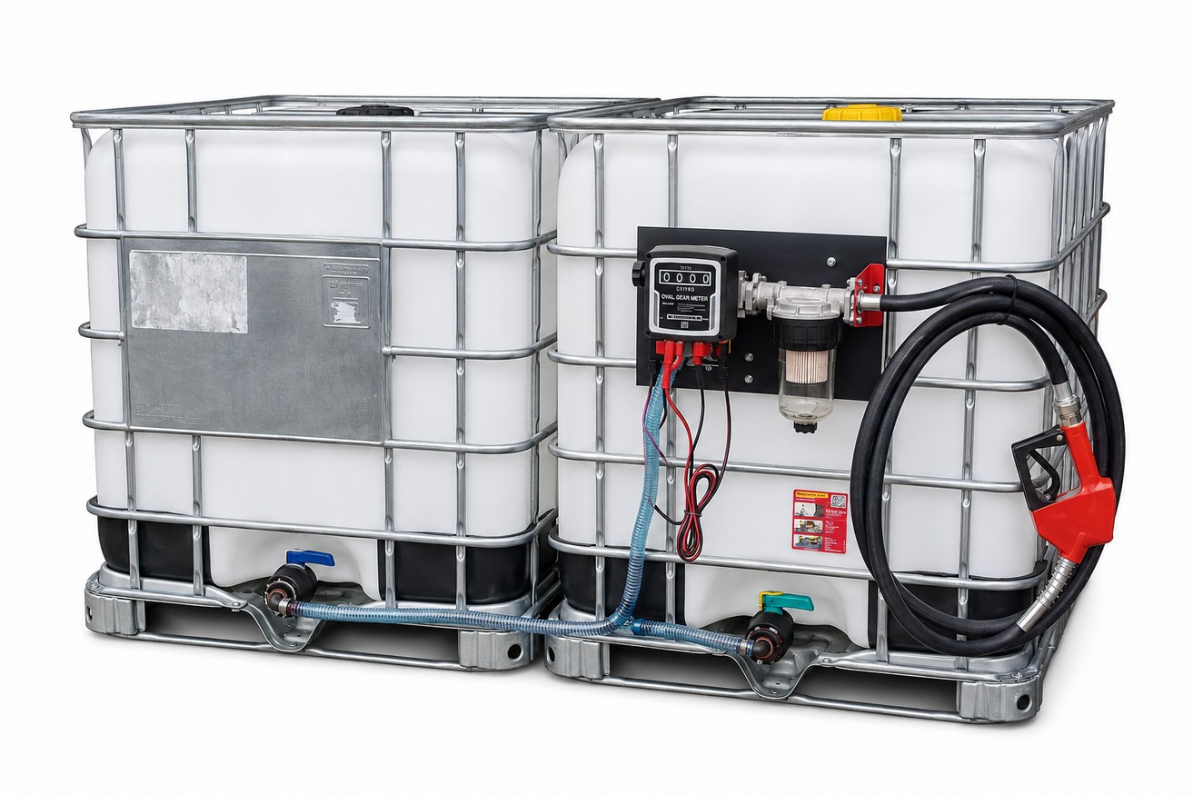 2000L Diesel Bowser with 40L/min 12v Pump Kit